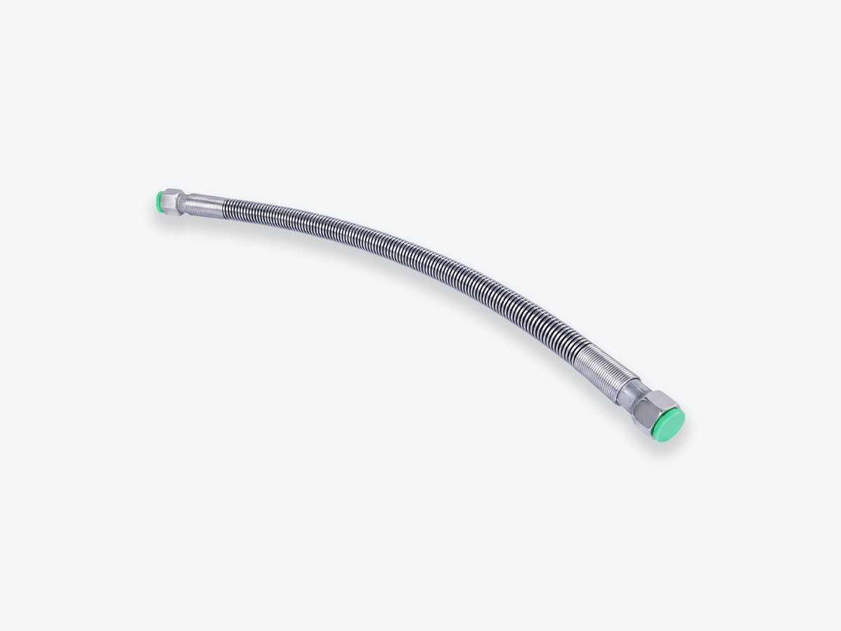An image showing a side view of Hydraulic Hose 630mm (Part 401/R1141)